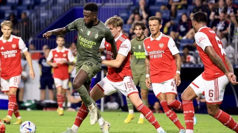 Nhận Định Bóng Đá - Arsenal vs AC Milan 23/07/2025 Arsenal sẽ quyết tâm có bước chạy đà hoàn hảo trước mùa giải mới